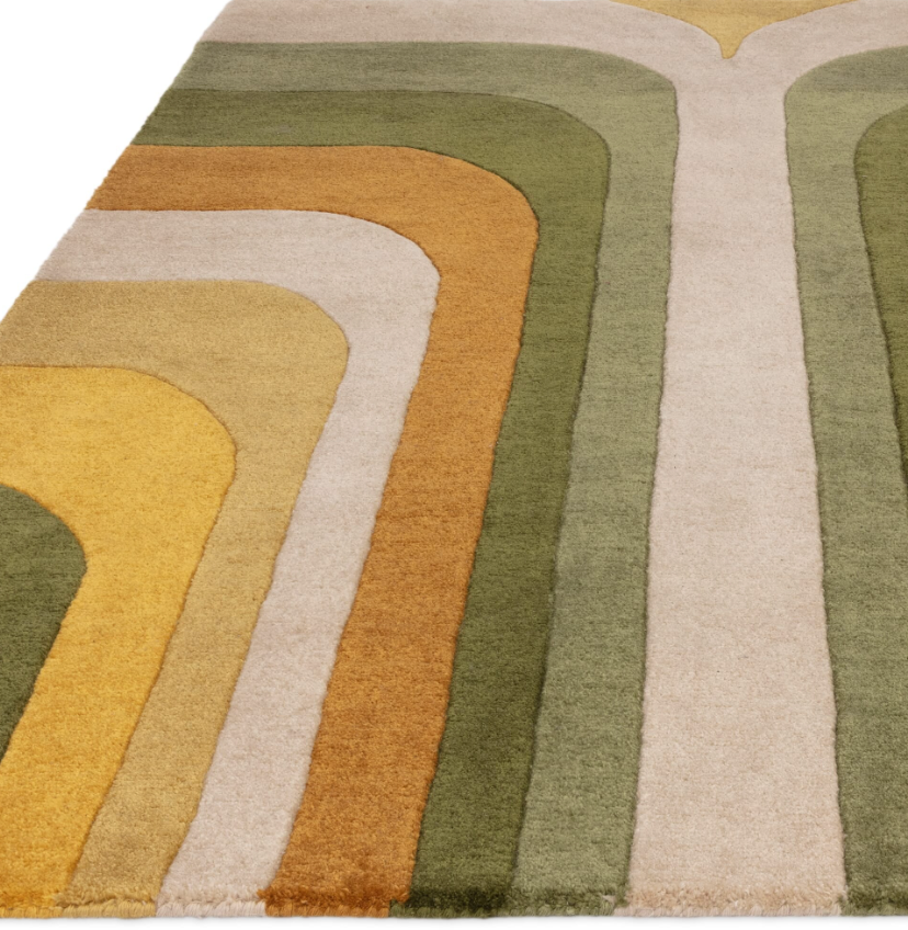 Tapis de salon moderne style rétro TIPPY 120x170 cm - 5
