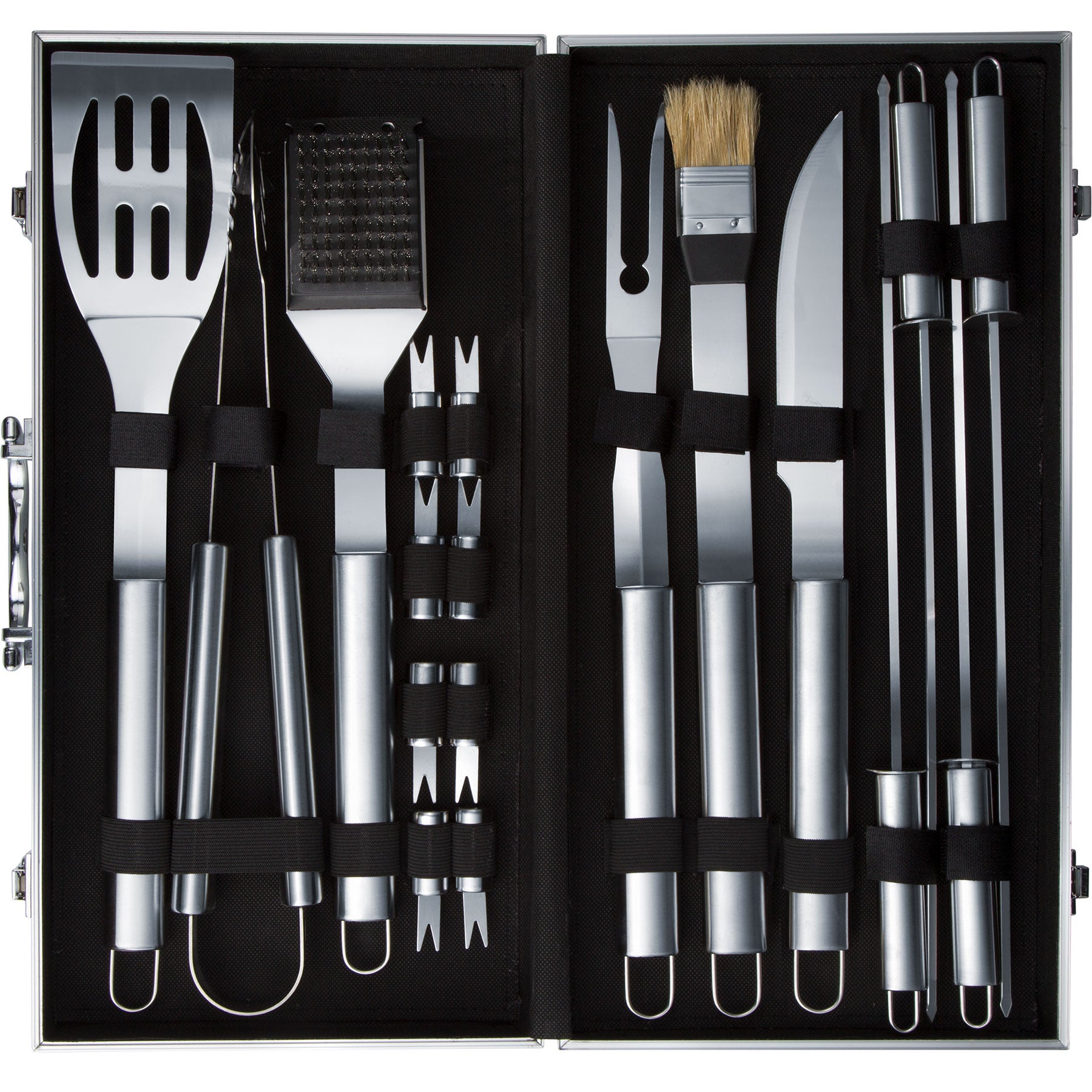 TECTAKE Conjunto de grelha em aço inoxidável - 2