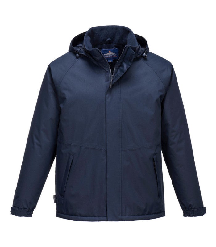 Parka D'hiver De Travail Portwest FR - Coupe-vent, Anti-statique, Flamme Résistant, Taille XL, Couleur Marine - Norme EN ISO 11612
