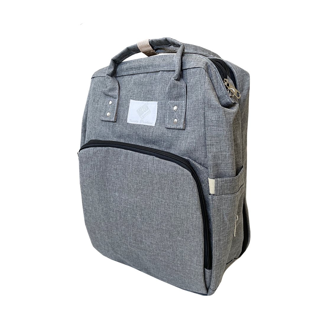 Acomoda Textil Mochila Cambiador de Panales para Bebe con Cuna Portatil de Viaje. Bolso Isotermico Organizador Biberon y Comidas de Maternidad. Leroy Merlin