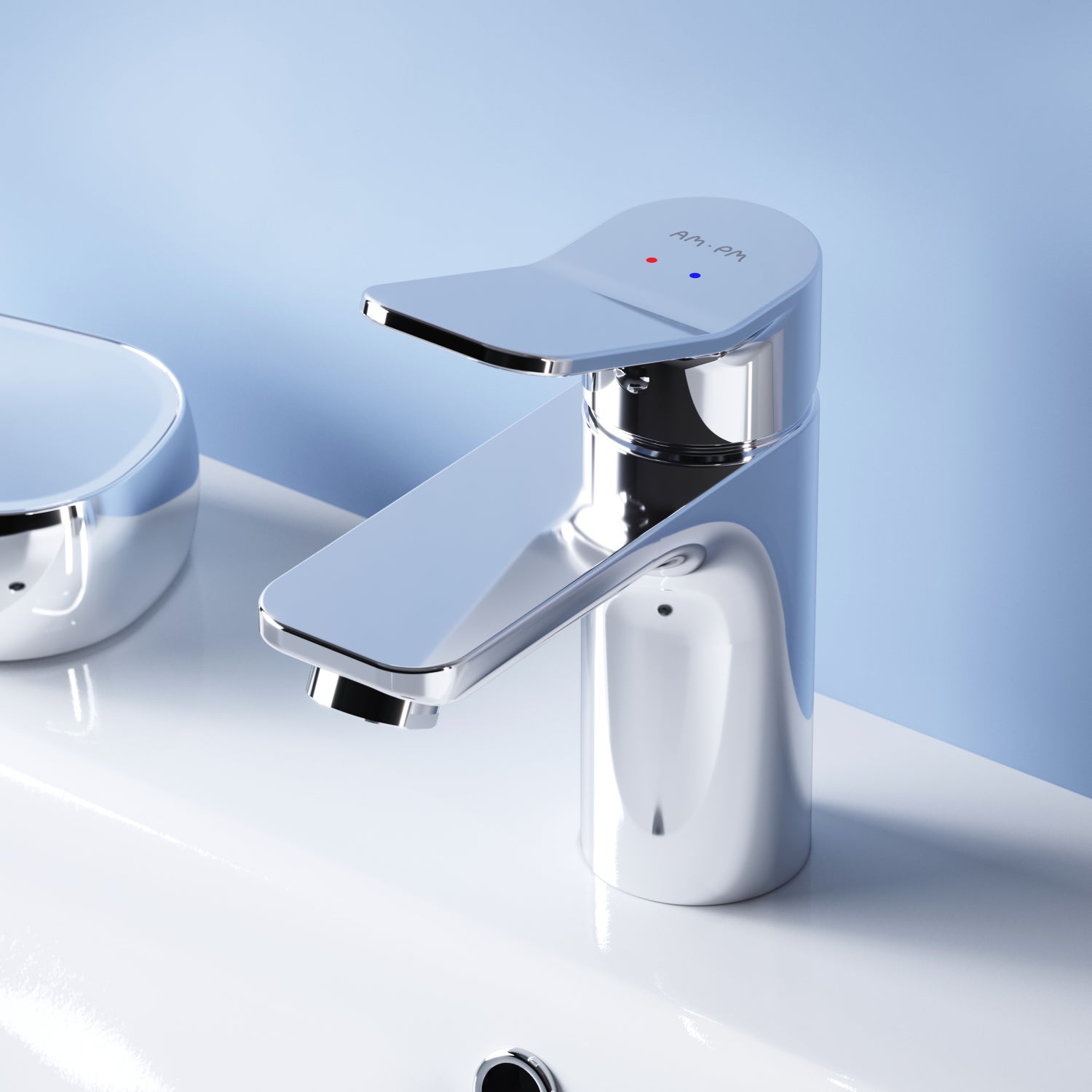 Jednouchwytowa bateria umywalkowa Bateria umywalkowa chrom, X-Joy rozmiar S, FXA02100 AM.PM