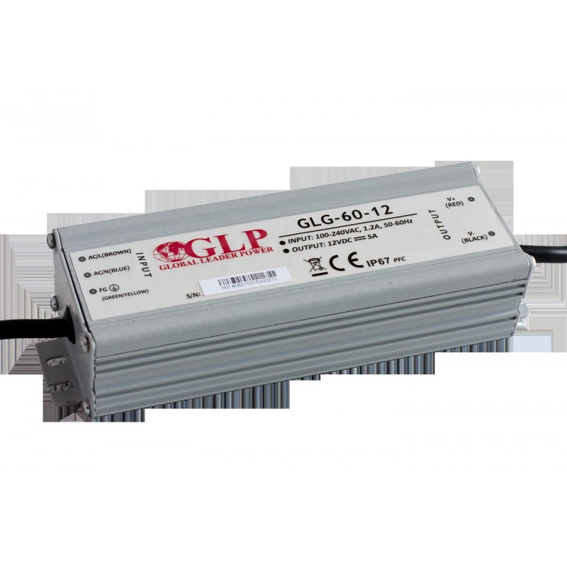 DUSKTEC Trasformatore LED 24V 300W Alimentatore 220 24V DC, IP67 Driver 12.5A Impermeabile per Esterni, Adattatore a Tensione Costante per Strisce Luci per Armadi e Lampadine