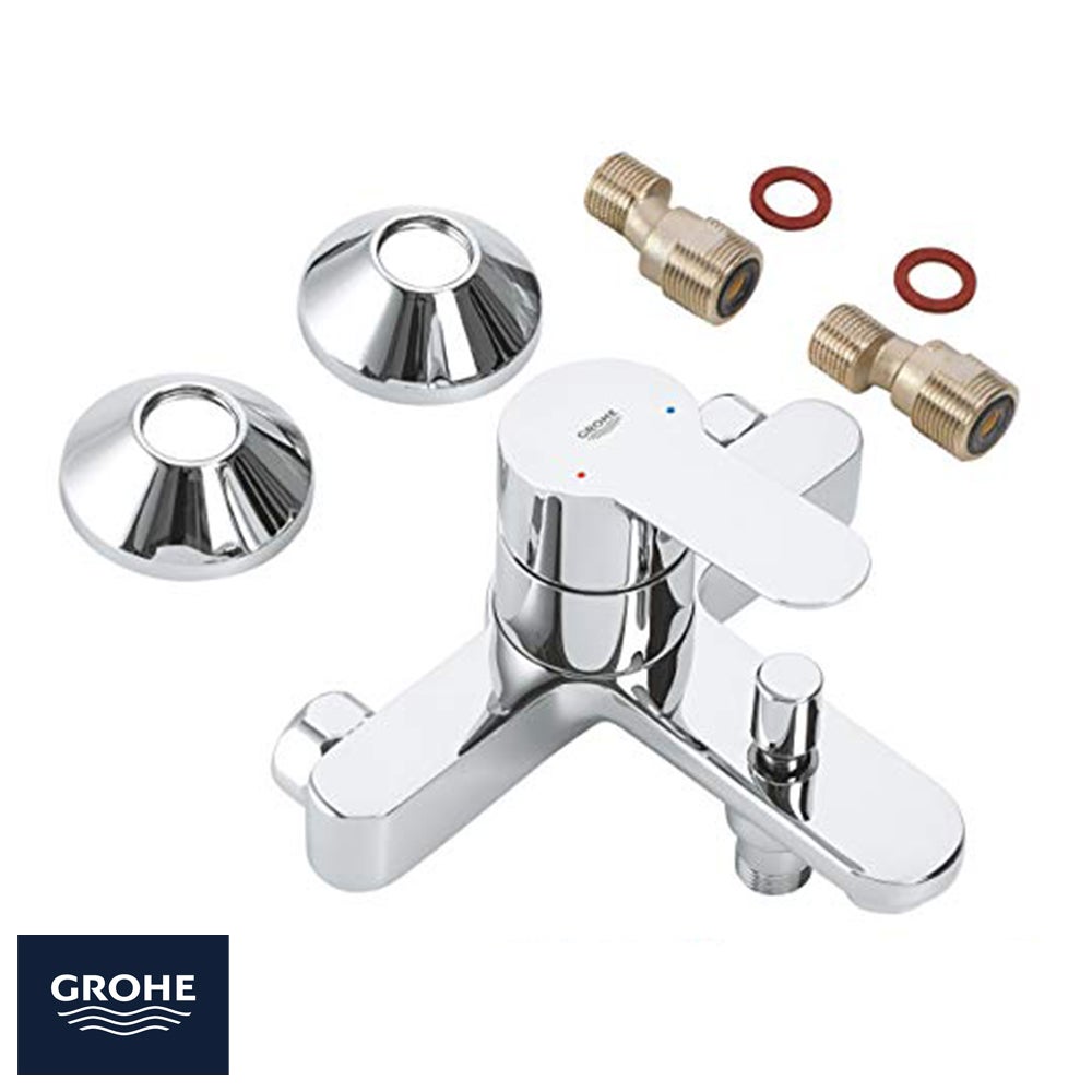 GROHE BauEdge mitigeur bain-douche en laiton chromé extérieur - 3