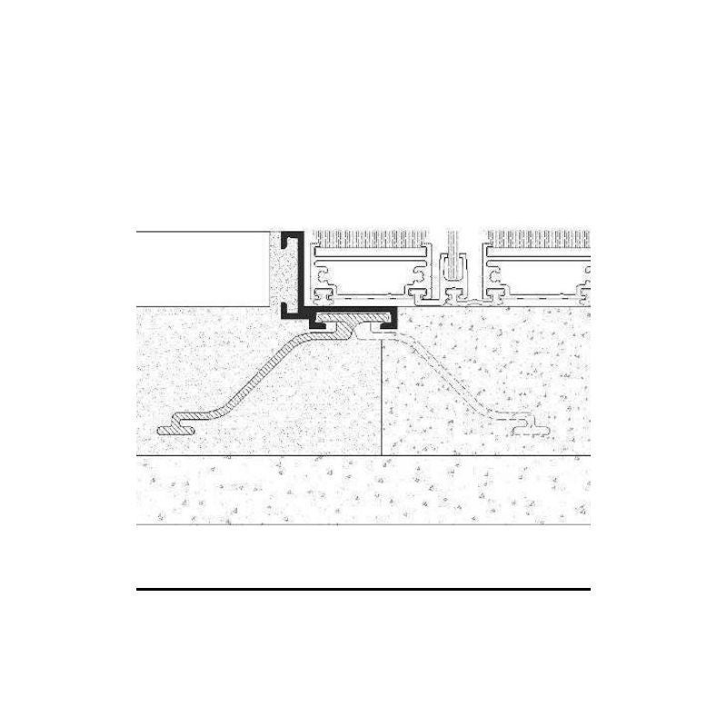 VER-ALU - Cadre de paillasson en aluminium multi épaisseur - Verimpex - 600 x 400 mm 16 mm - 4