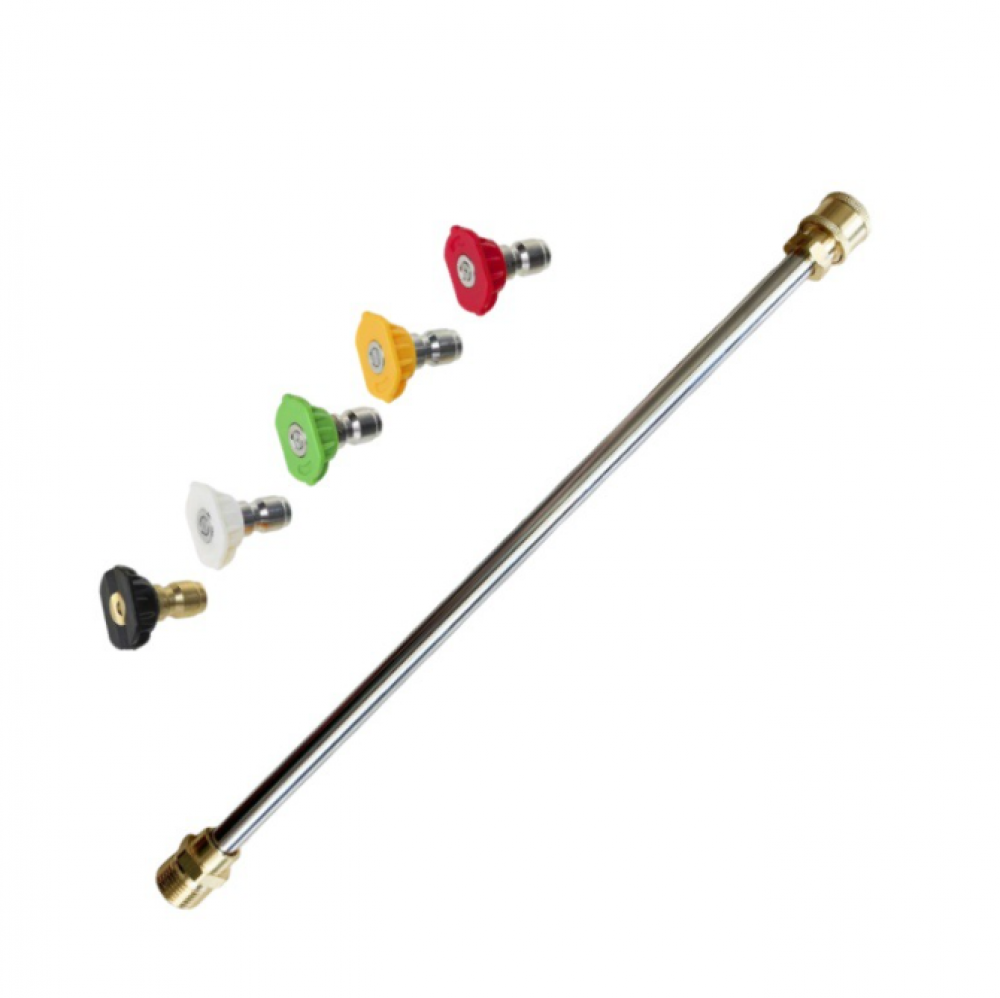 GLFLOW Rallonge De Nettoyeur Haute Pression En Acier Inoxydable Avec