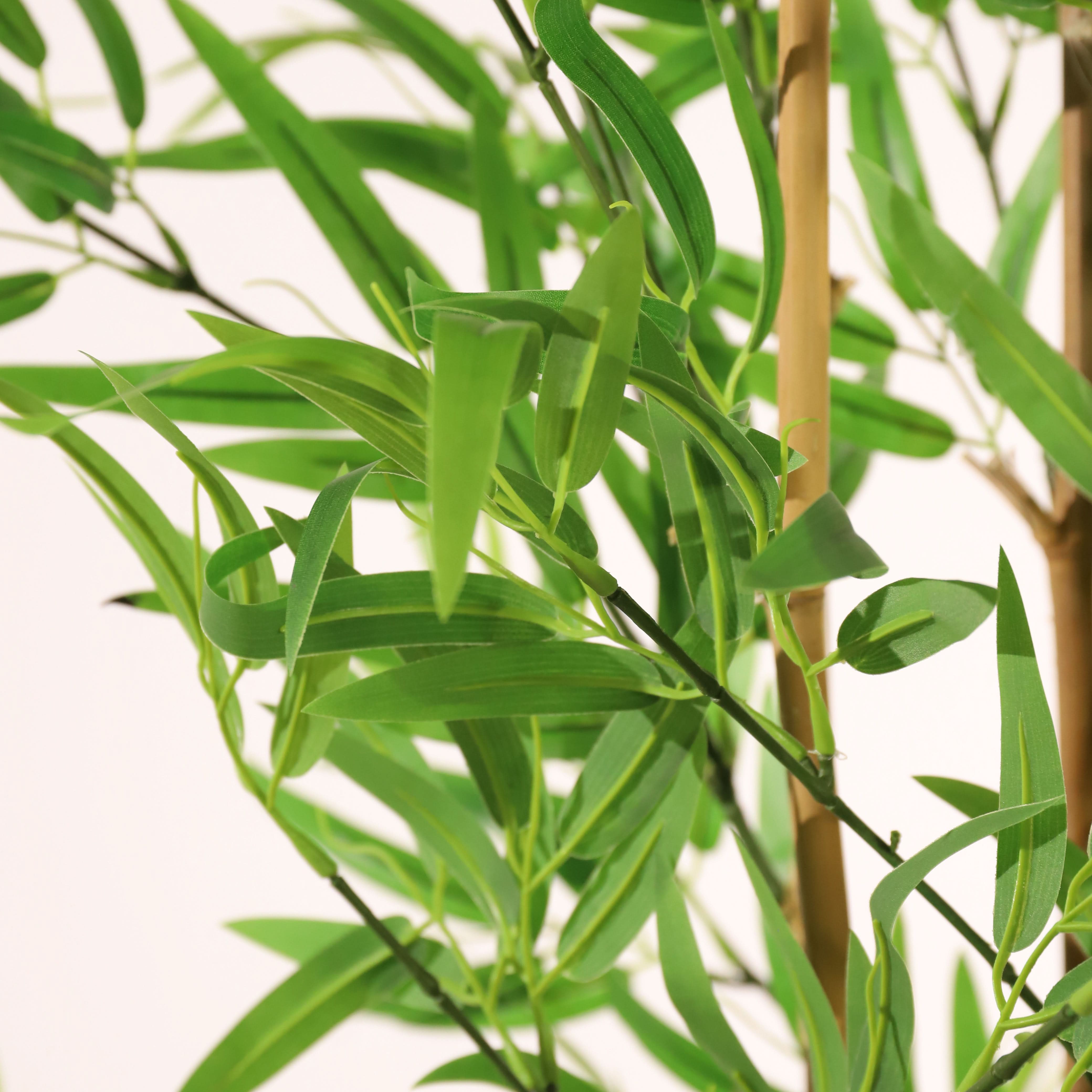 Planta artificial Bambú verde 180 cm | Naturing Monde - Para interior - En maceta - 7