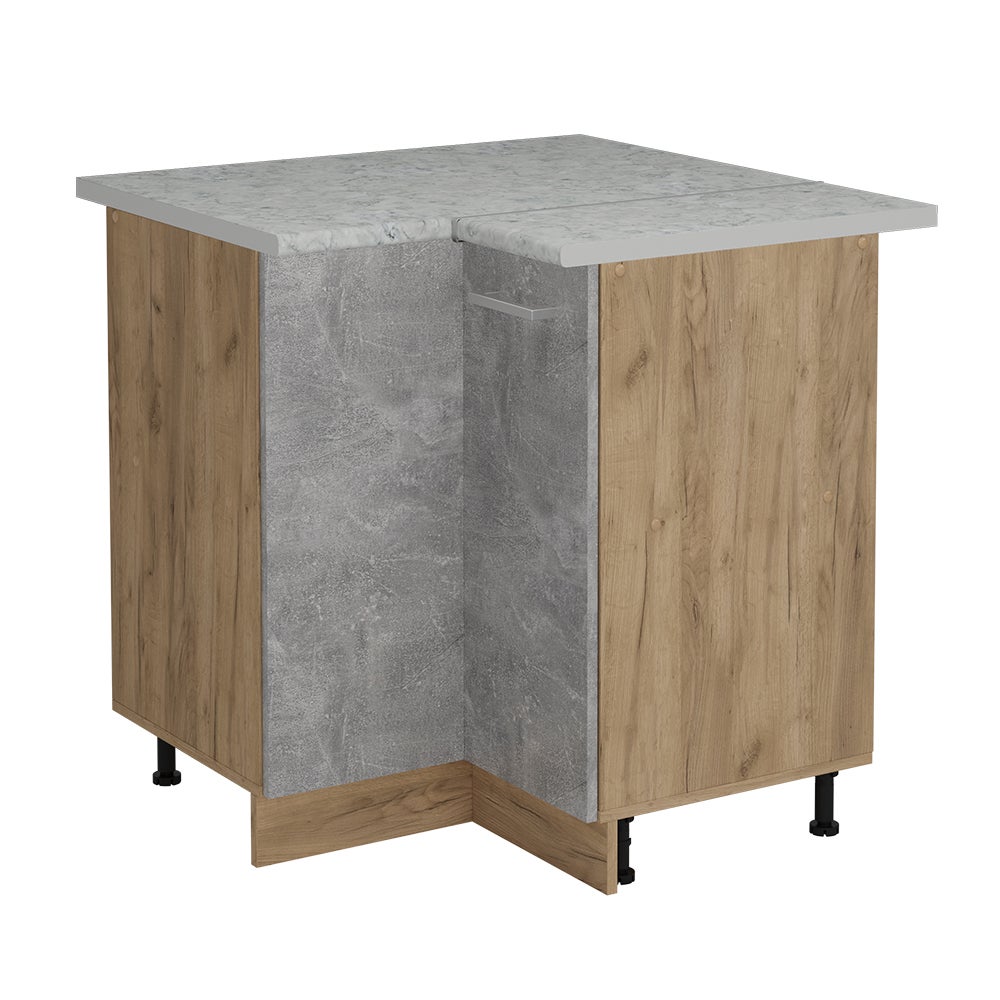 Vicco Szafka narożna R-Line, Beton, 75.6 cm BR Marmur
