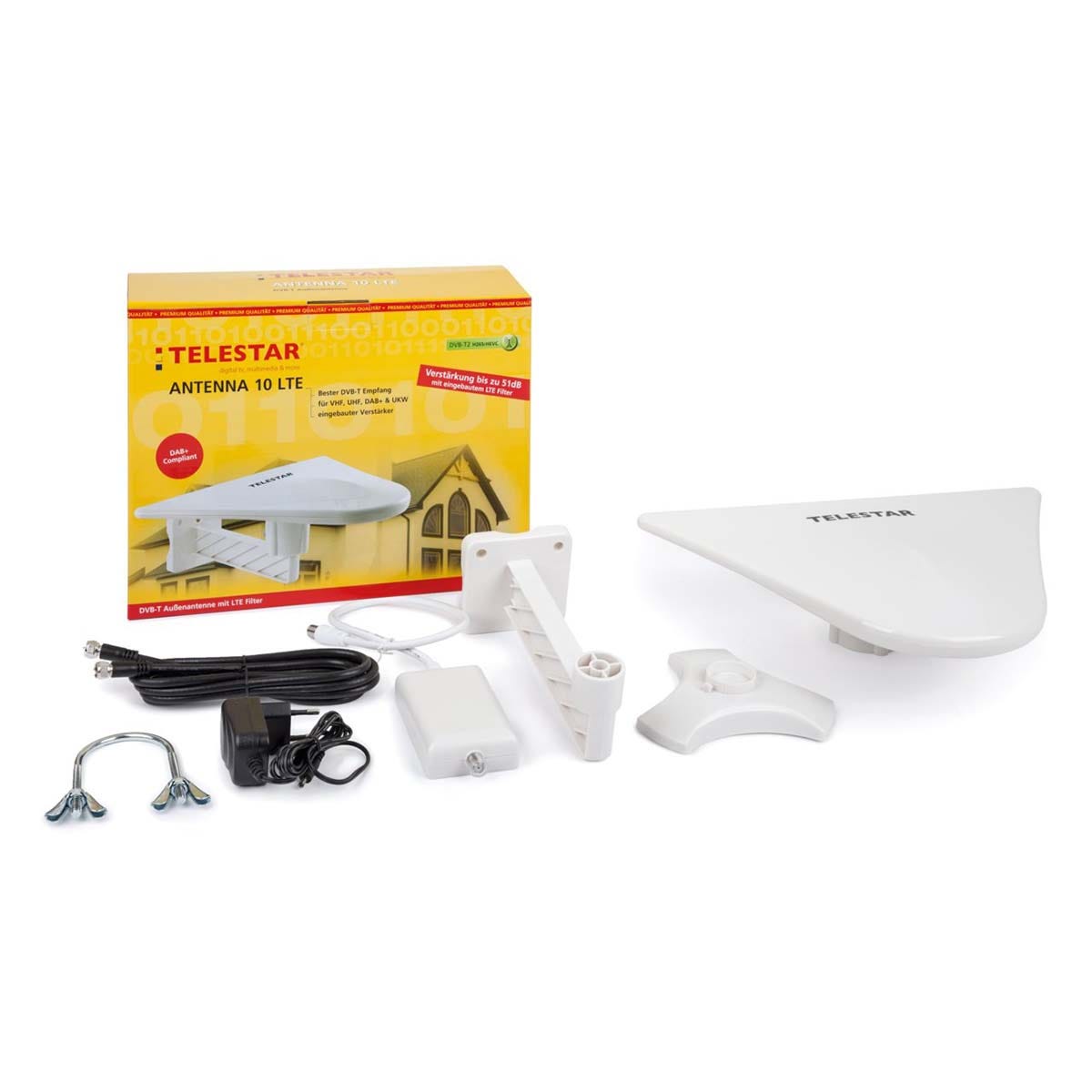 Antenna TV Digitale Terrestre Metronic 415991 DVB-T/T2 Interna/esterna Con Filtro LTE - Foto 2