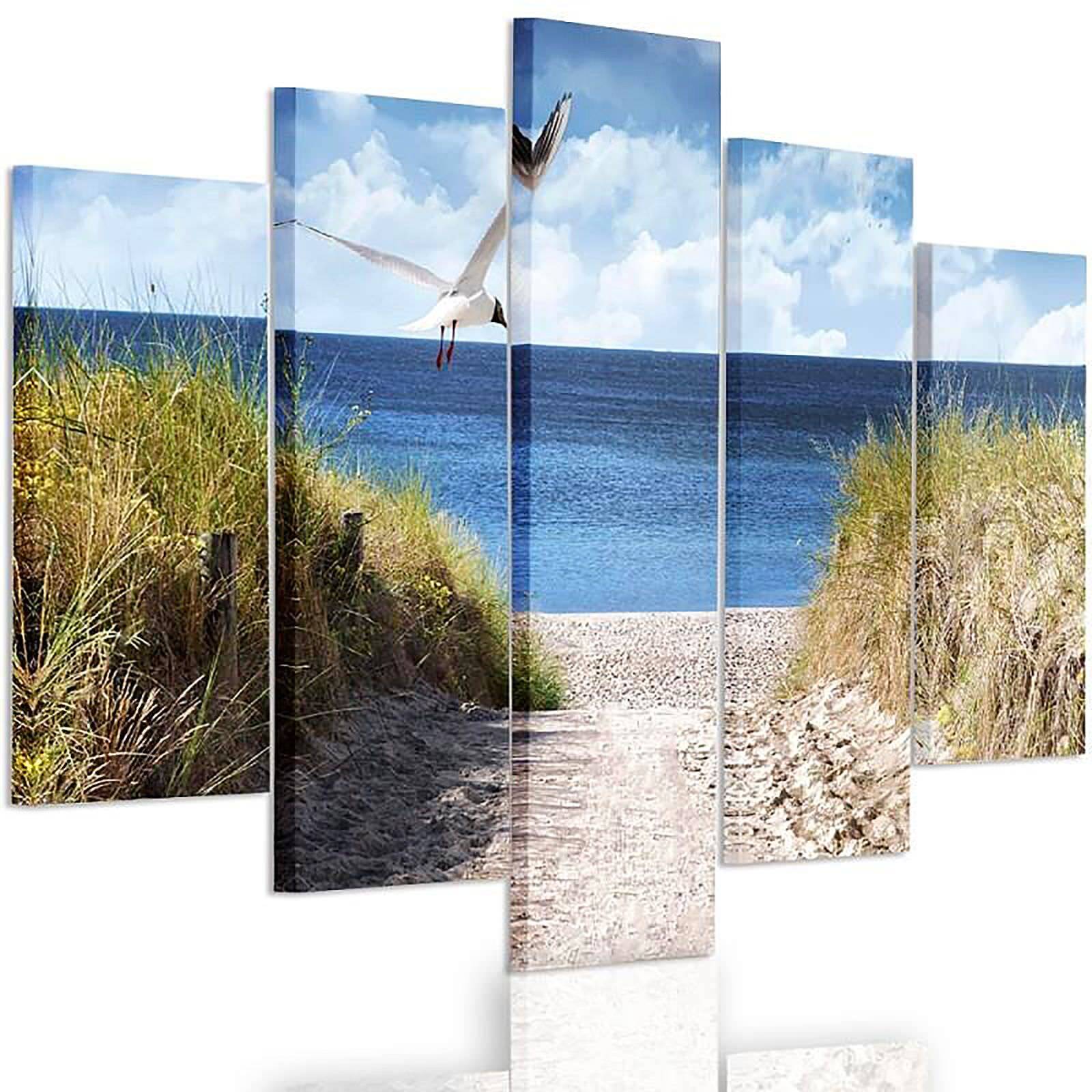 Tableau descente vers la mer - 200 x 100 cm - 2