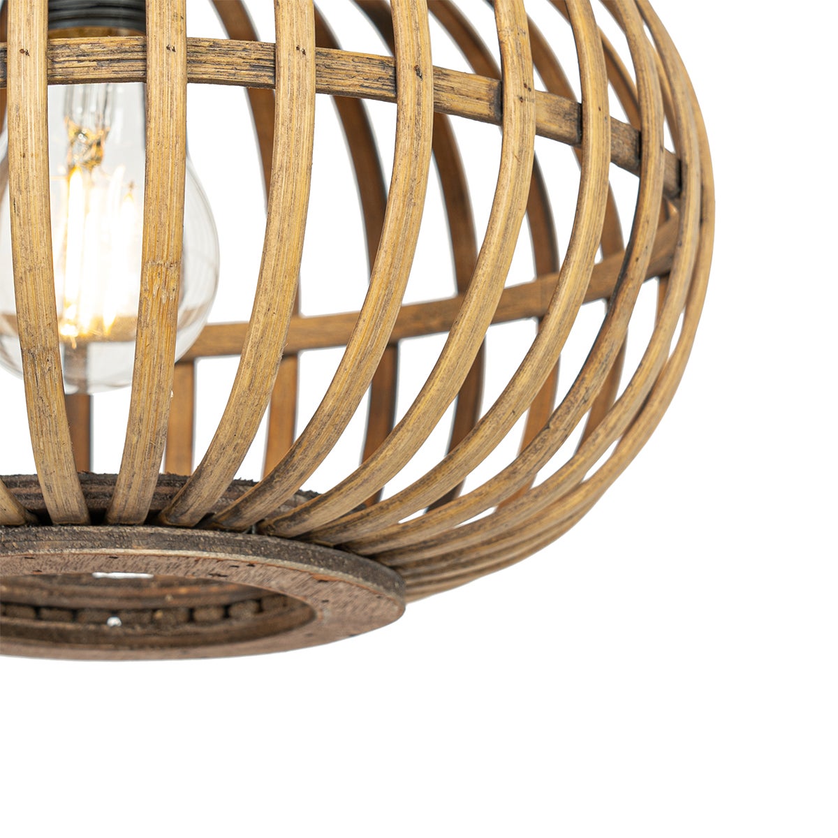 Suspension amira - 3 lumière - Ø 50 cm - Naturel - Oriental - Éclairage intérieur - Salon I Chambre I Cuisine I Salle à manger - 3