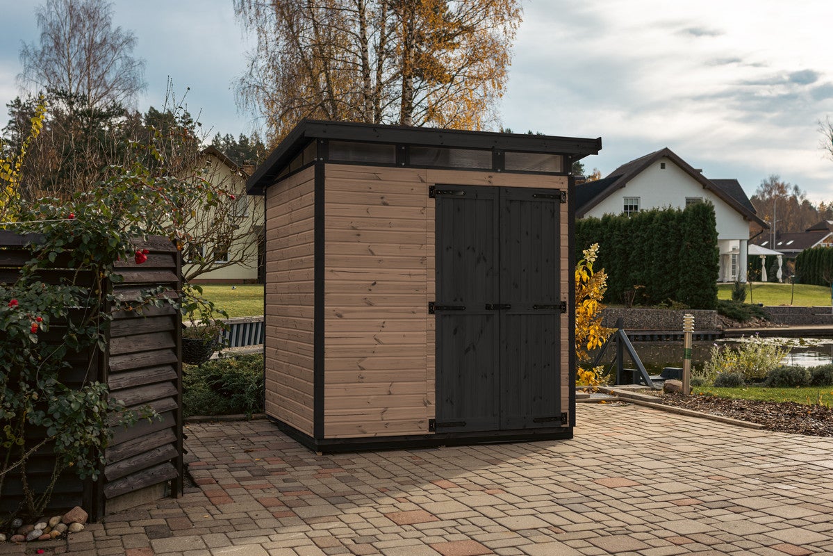 Upyard Abri de Jardin Strongbox L Robuste Cabane à Outils en Bois — free download