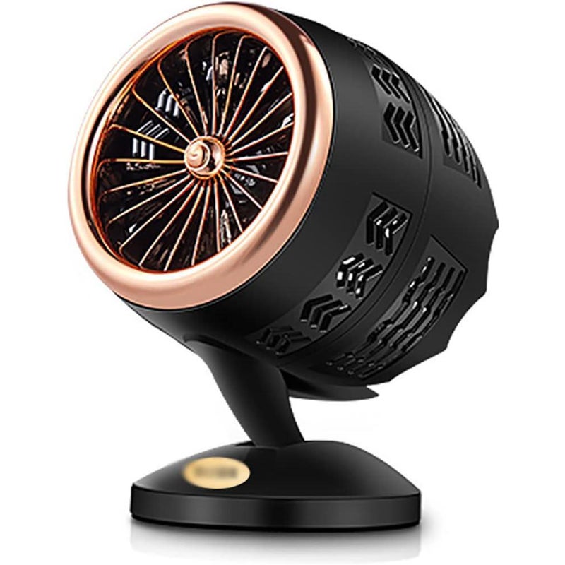 Mini przenośny grzejnik elektryczny, ogrzewanie zimowe, do domu, biura, pieca, grzejnika, czarny