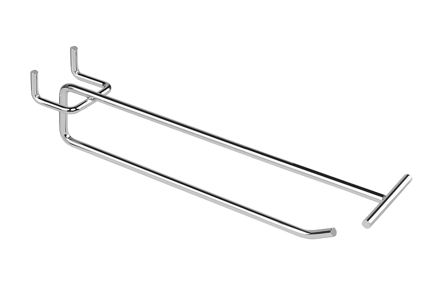Zawieszka pojedyncza z wysięgnikiem europerforowana 15cm fi4 srebrny KTD