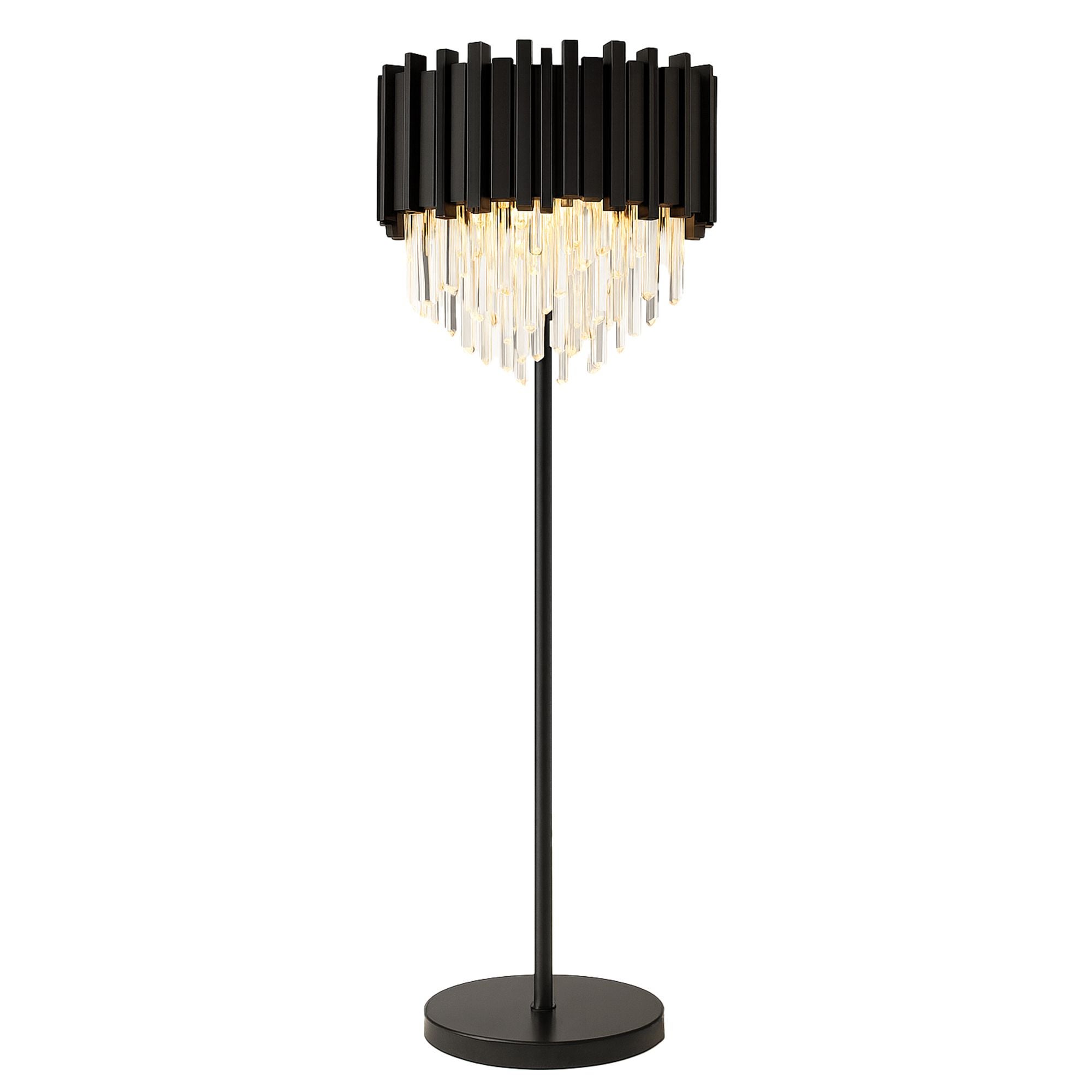Lampa Stojąca Podłogowa Toolight App1715-3F Czarny