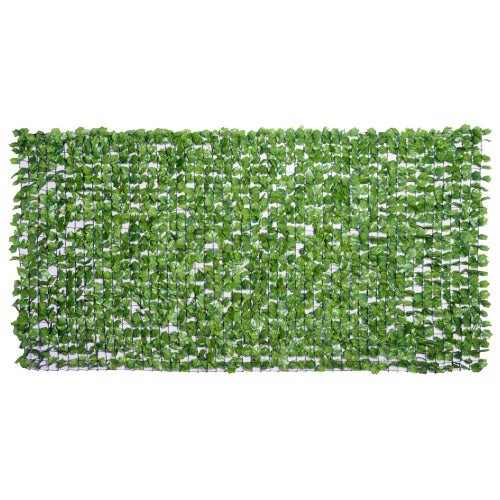 Siepe Artificiale Verde Chiaro, 300x150 cm, per Privacy in Giardino, Balcone e Terrazza - 2