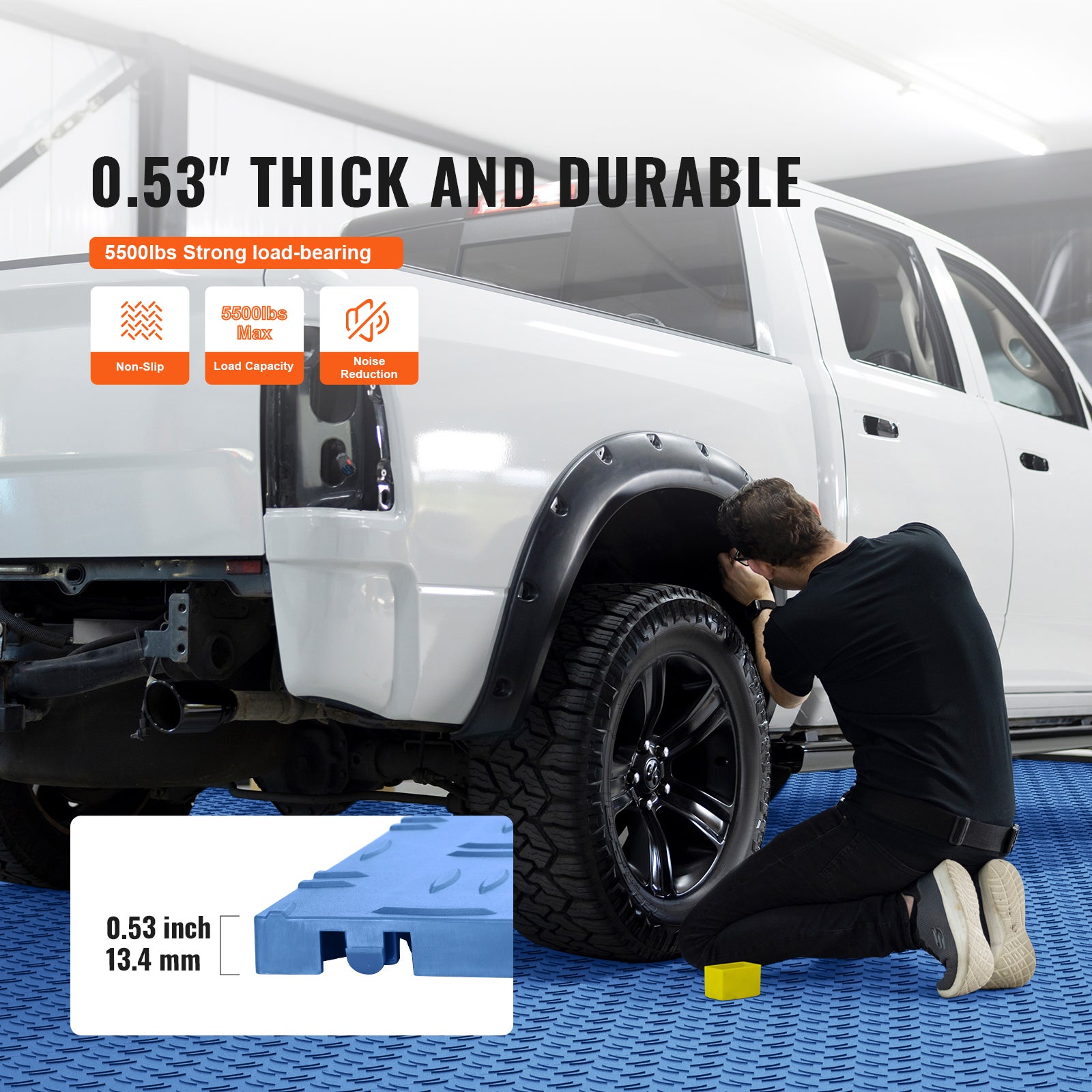 Dalles de sol de garage emboîtables SucceBuy 12