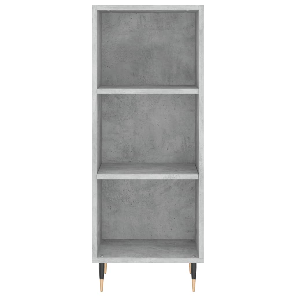 Credenza alta Grigio cemento 34,5x34x180 cm MDF - 8