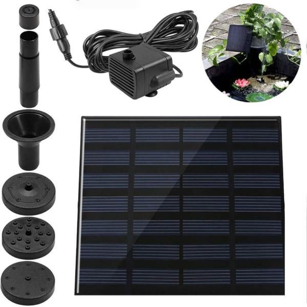 Pompe solaire pour bassin, fontaine, fontaine de jardin - 2