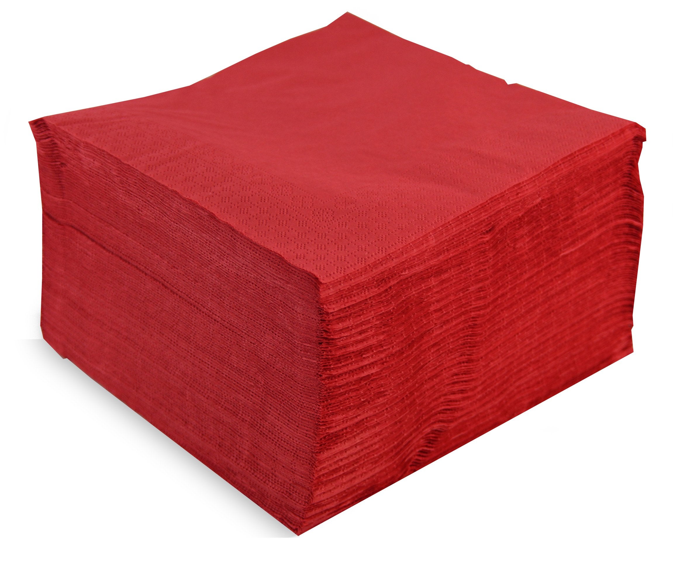 Saten ser42207313 Collection, tovagliolo 40 x 40, 2 strati, piegati a 1/4, 100 Tovaglioli, 2 strati Lisa con bordo, Cioccolato