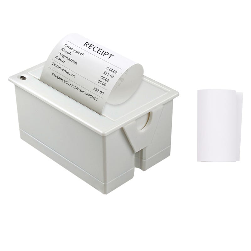 Imprimante Thermique Bluetooth Portable 80mm - Reçus Tickets Factures POS Windows IOS Android