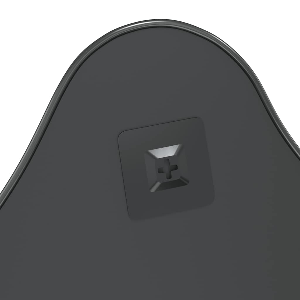 Espejo de pared negro 60x50 cm vidaXL - 5