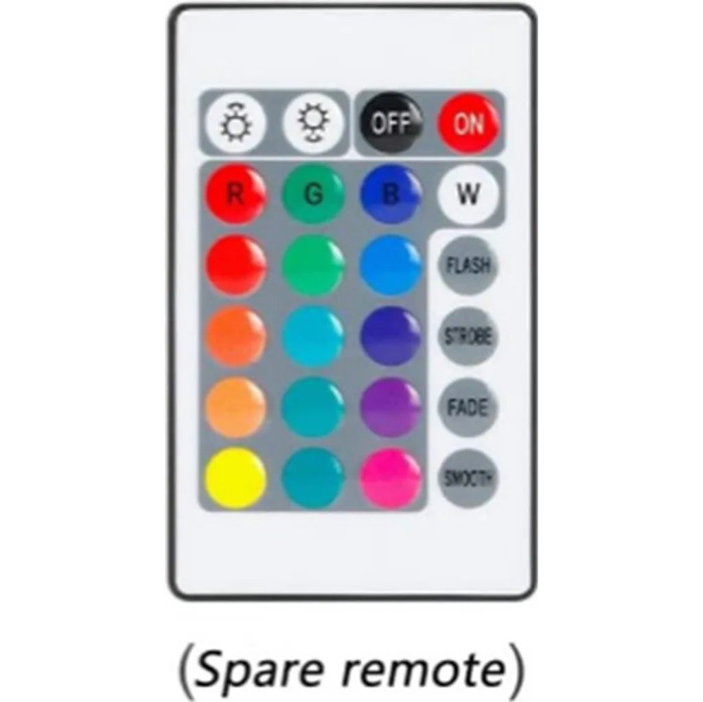 Lampe Sunset, Lampe Solaire, Lampe Circulaire, avec 2 Télécommandes, 180° Pivotante, 16 Couleurs RGB, 4 Modes d'Éclairage, Accessoires pour Photos - 7