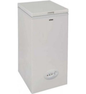 Edesa EZS-1412 WH Statische vrieskast, hoogte 1,42 m, homogene kou, mechanische temperatuurregeling, 5 laden, grote inhoud, 160 l, omkeerbare deurgreep, wit