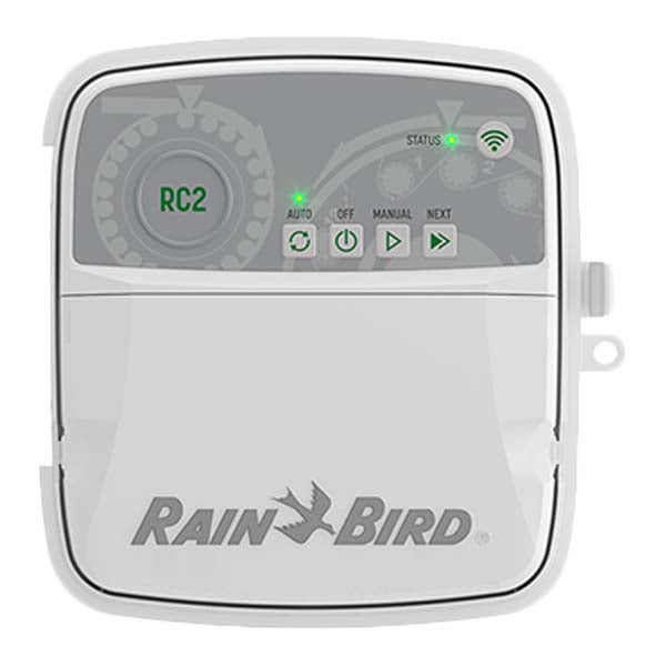 Programmatore Irrigazione Rain Bird RC2i6 WiFi - Centralina Smart 6 Zone da Interno | F56156