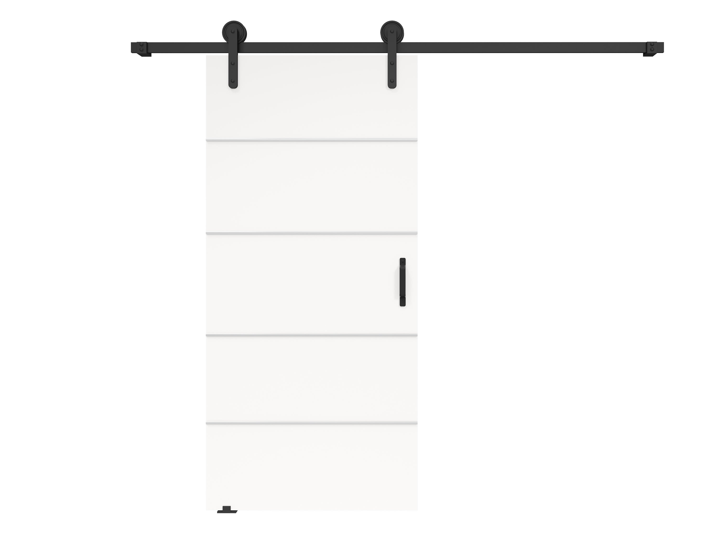 Drzwi przesuwne wewnętrzne LIFT B 106 cm w kolorze biały .