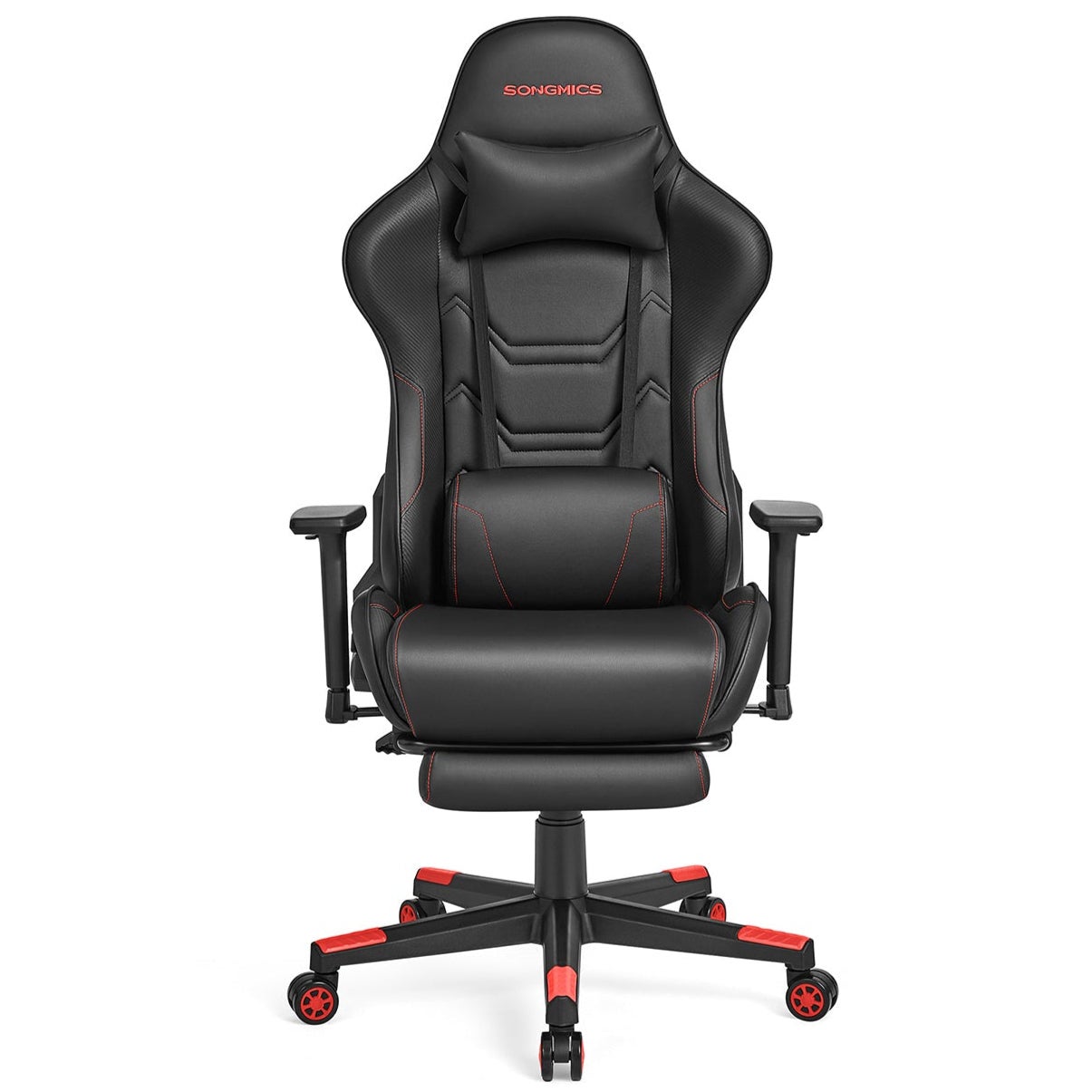 Chaise Gaming OneGame Ergonomique - Dossier Haut Réglable, Accoudoirs 3D, Support Lombaire, Gris