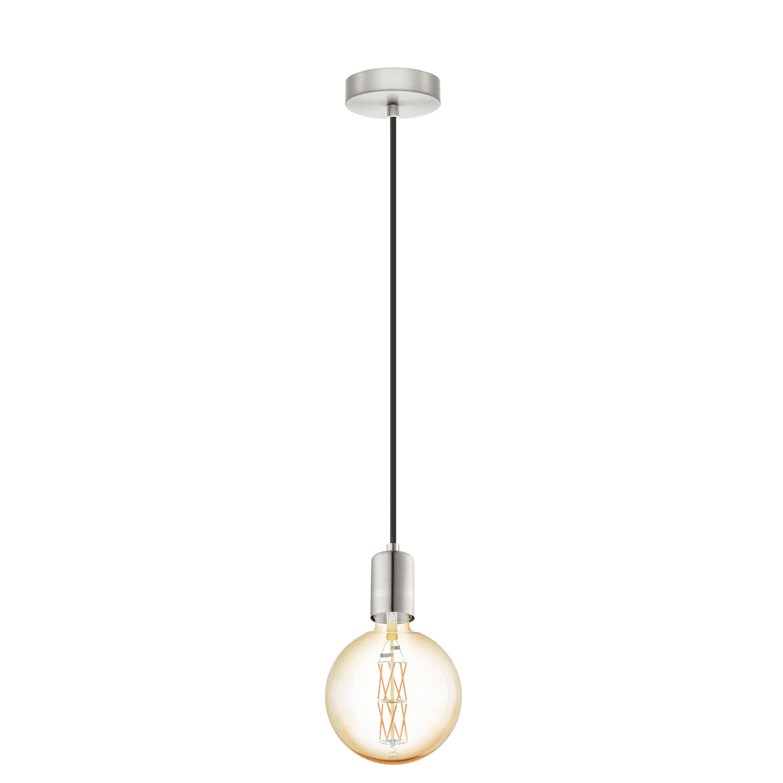 Eglo Yorth lampada a sospensione Supporto flessibile Grigio E27