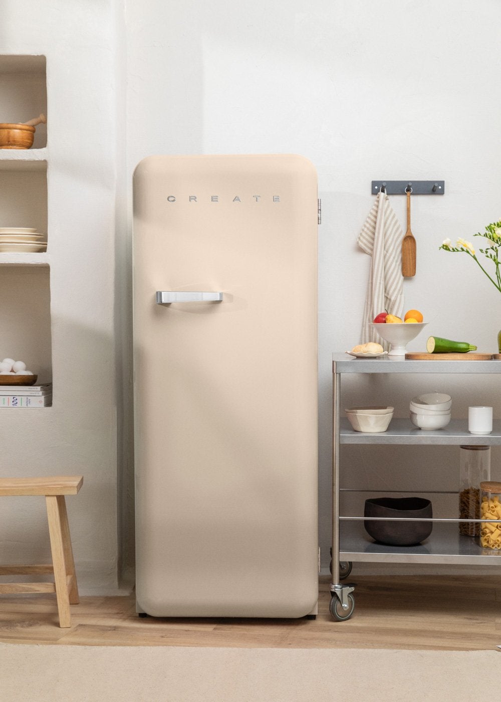 CREATE - FRIDGE RETRO 281L - Lodówka w stylu retro - Sable