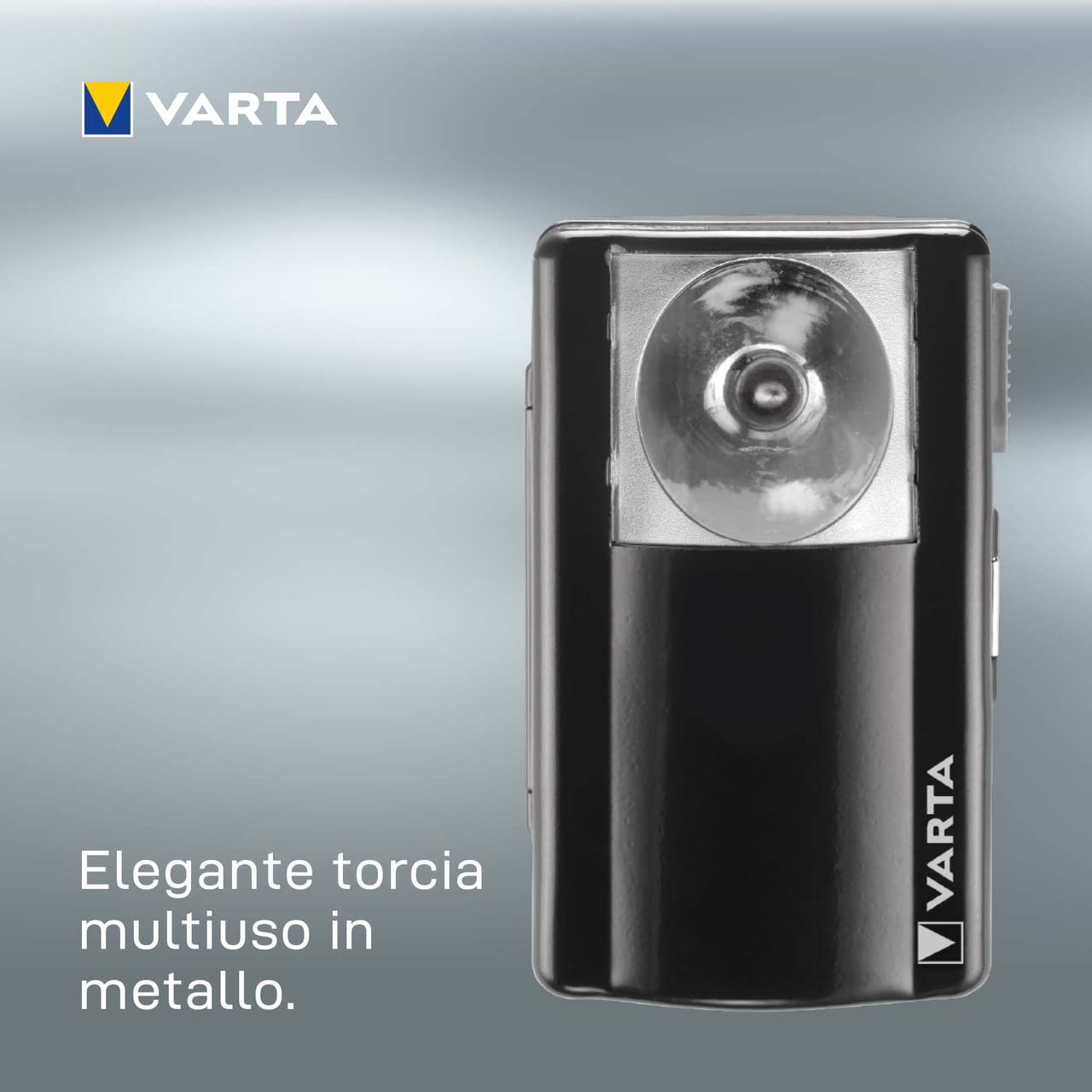 Varta - Boîtier Métal Palm Light 4,5v Pile 3r12 Non Incluse - 7