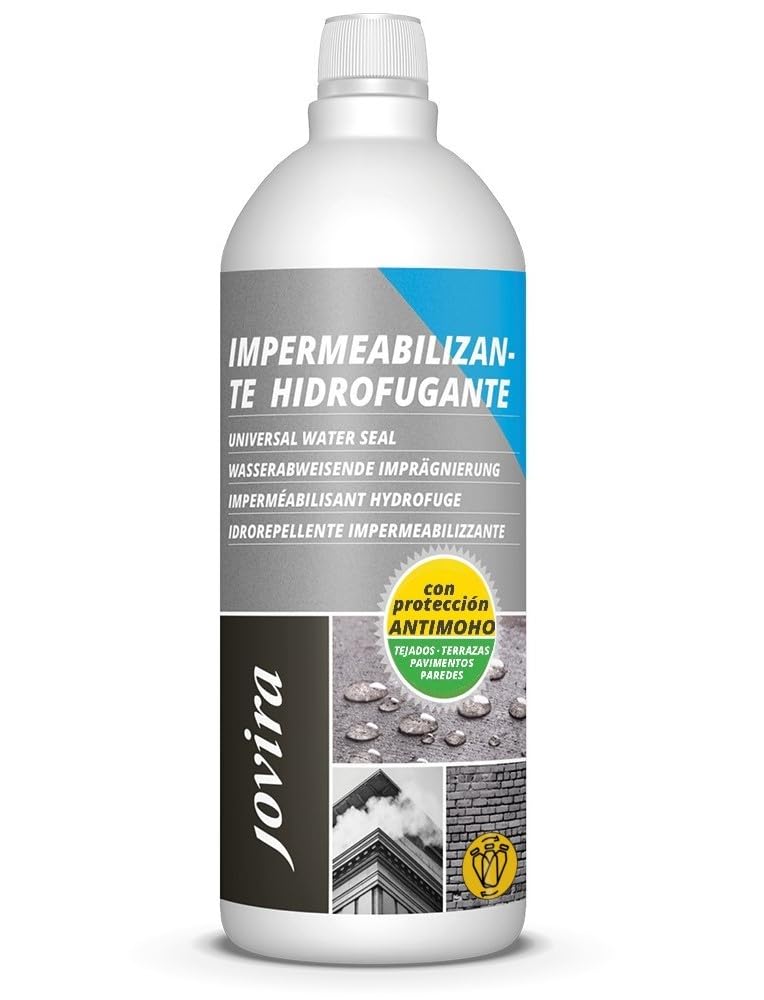 Vernice Impermeabilizzante Per Terrazze JOVIRA - Gomma Elastica Antigoccia - 750 Ml, Colore Piastrelle - Foto 7