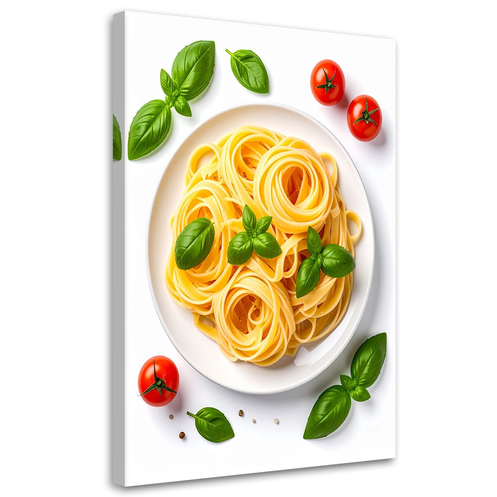 Obraz do kuchni jadalni restauracji, Makaron zioła 70x100