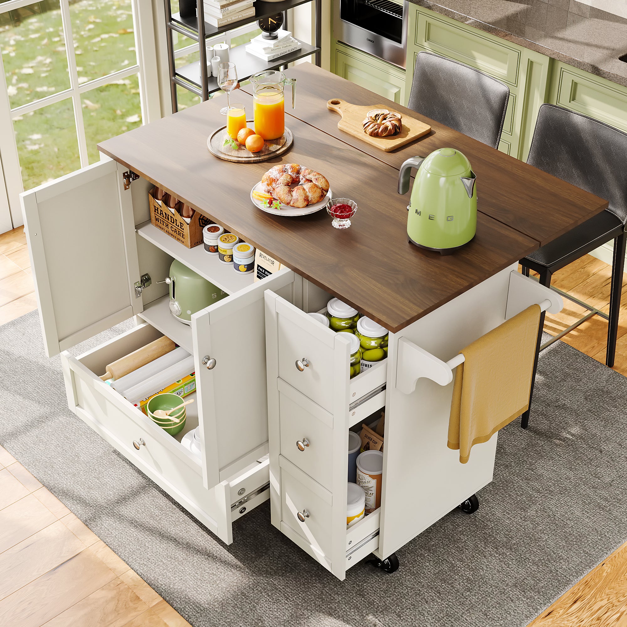 Support De Poupée Blanc YARNOW – Hauteur Réglable 30-38 Cm – Pour Poupées Jusqu'à 45 Cm – Base Stable – Acier Inoxydable Et Plastique