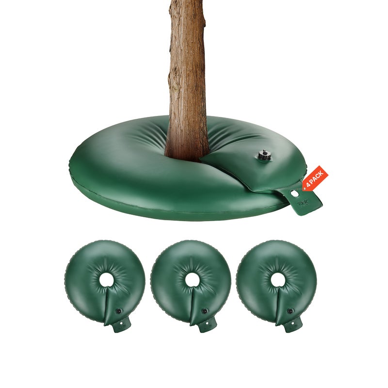 Pierścień do podlewania drzew Zestaw 4 sztuk Worek do podlewania 75,7L Worek do podlewania VEVOR