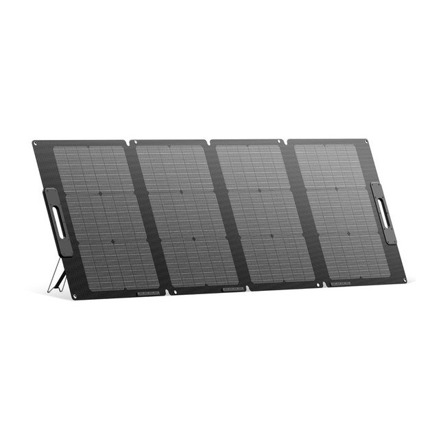 BLUETTI Panneau Solaire PV120S, Panneau Solaire 120W pour Centrales Électriques EB3A/EB55/EB70/AC200P/AC200MAX, Support Réglable, Pliable et Portable