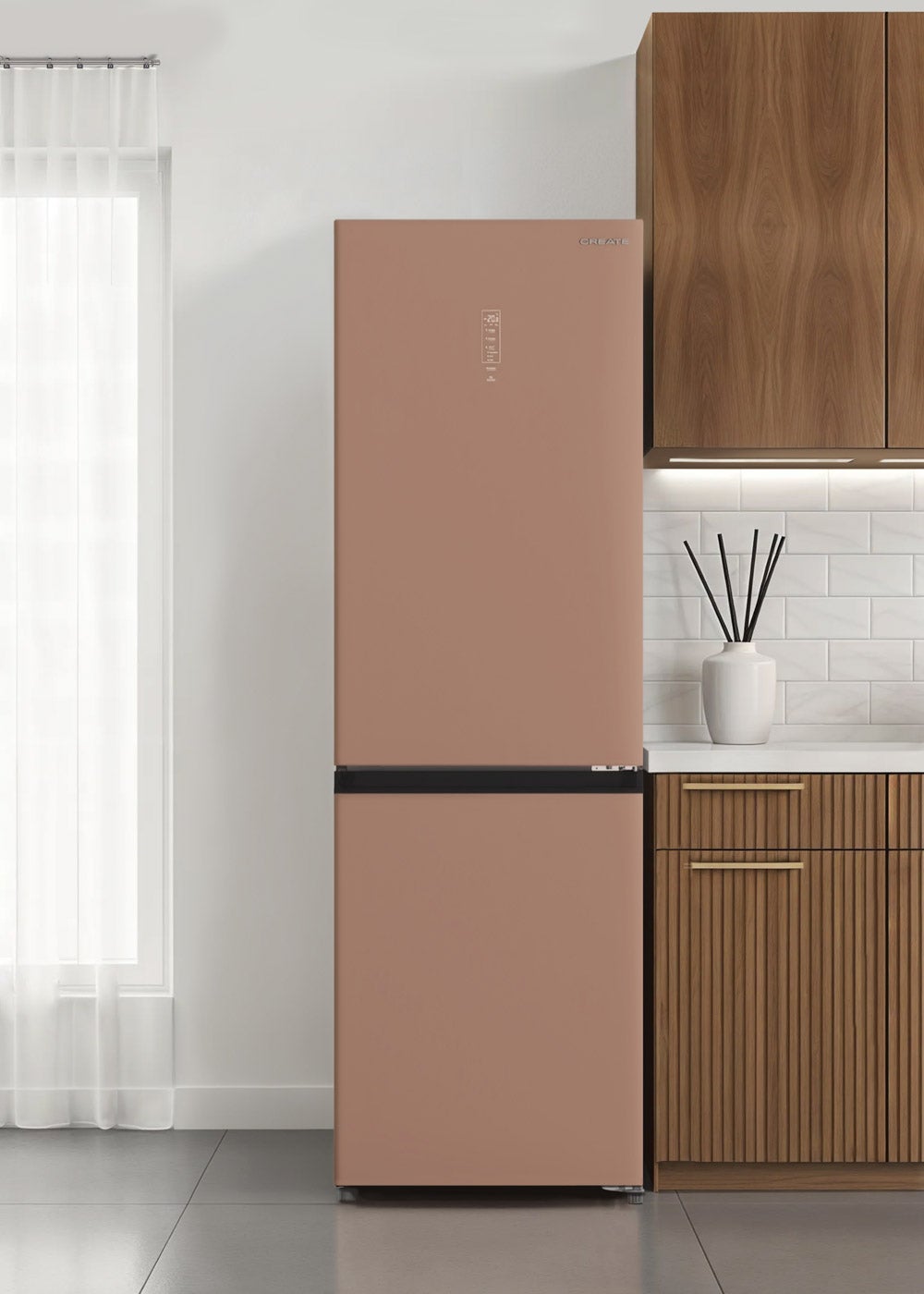 CREATE - FRIDGE STUDIO COMBI PRO 402 - Frigorífico combi 402L No Frost ...