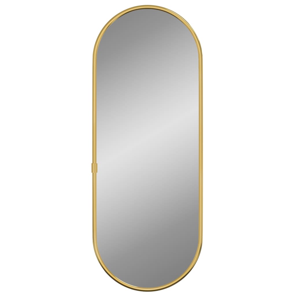 Miroir Mural Rose Ovale 45x38 Cm Style Baroque Vintage - Cadre Polyrésine - Neuf