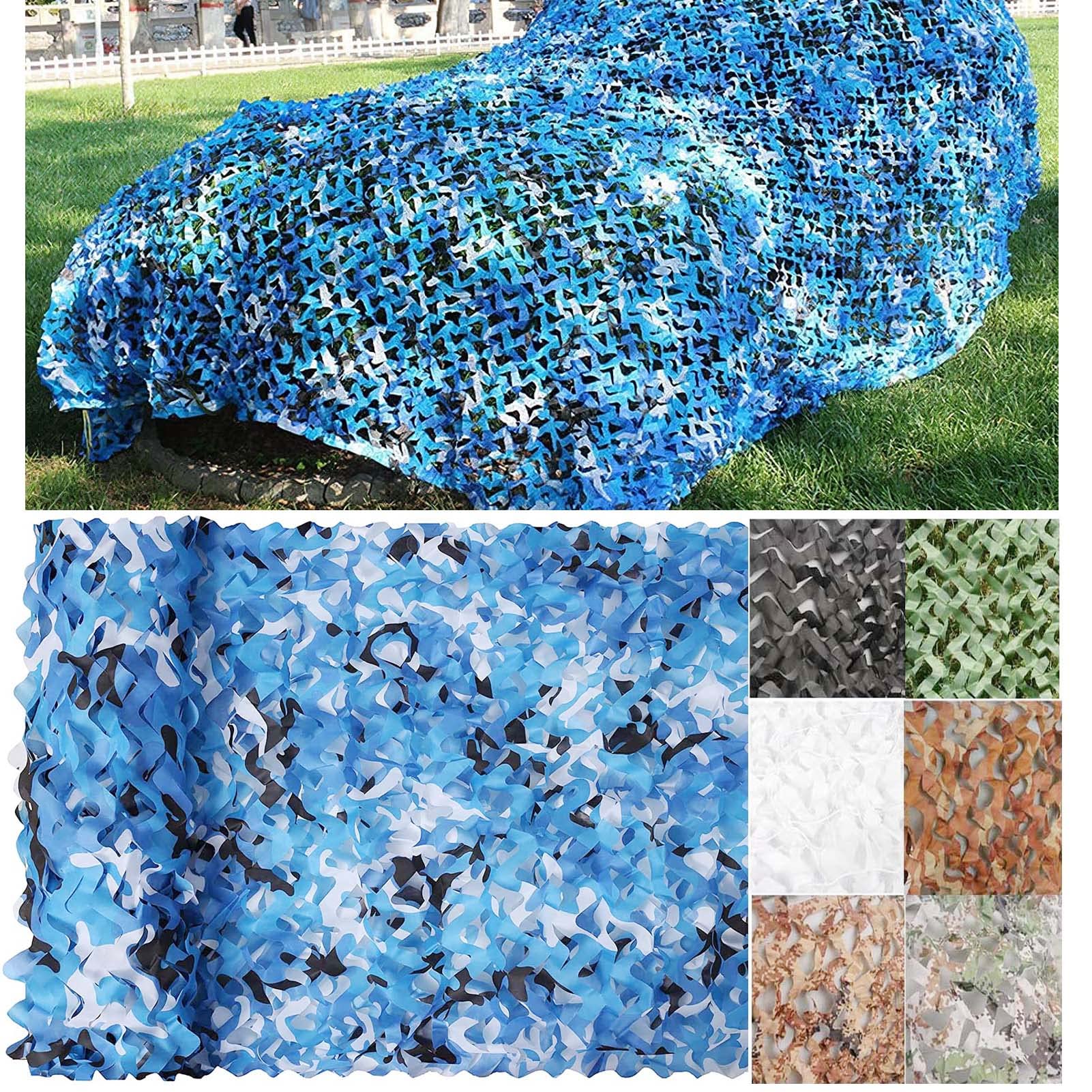 Jolan Filet De Camouflage Beige, 4×6m Filet D'ombrage,pour Camping,Chasse, Décoration,Crème Solaire,Filet De Camouflage Militaire - Sport