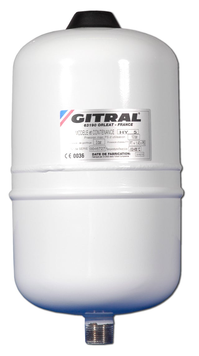 Vase d'expansion sanitaire ECS Hydrochaud 5L