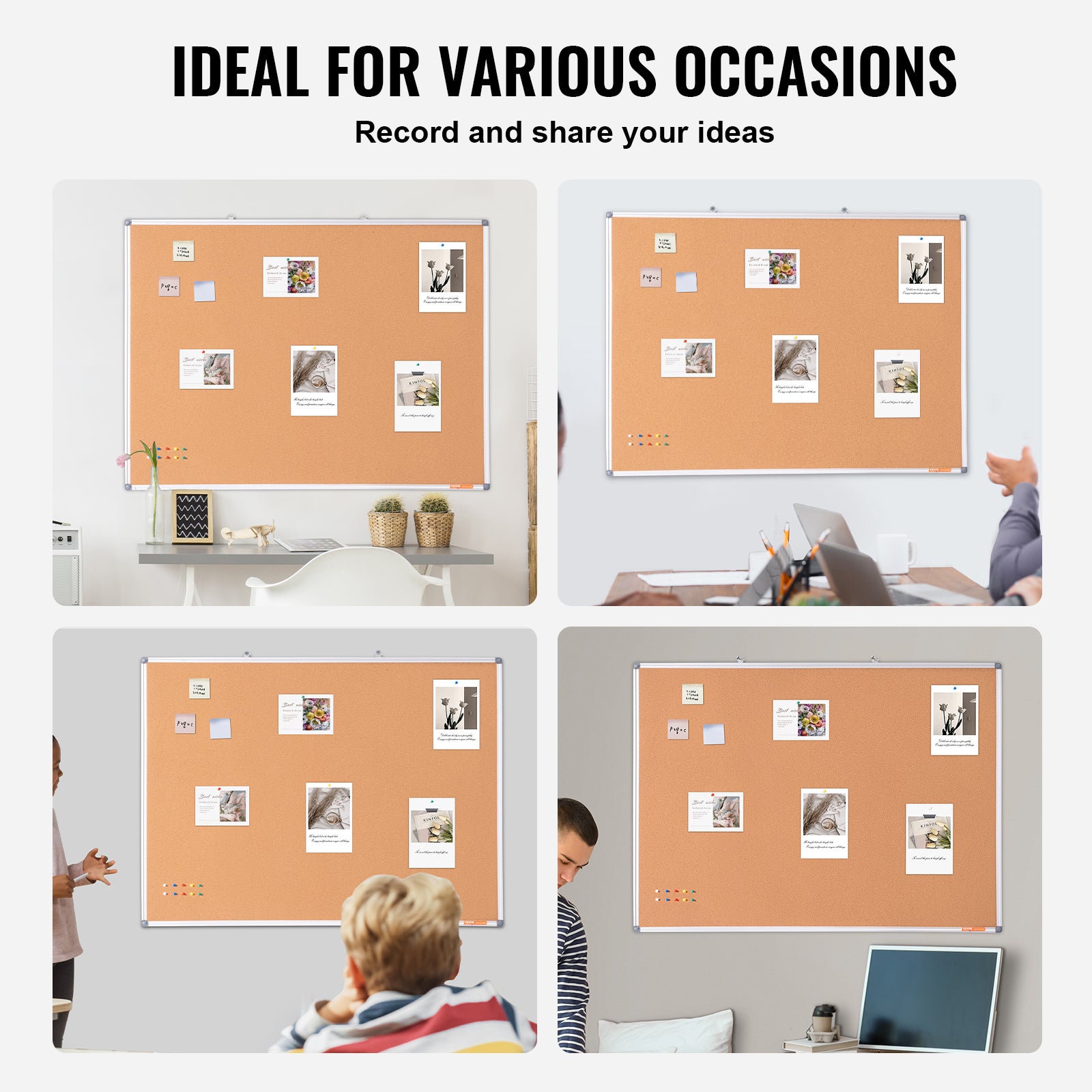 Tableau d'Affichage en Liège VEVOR 48