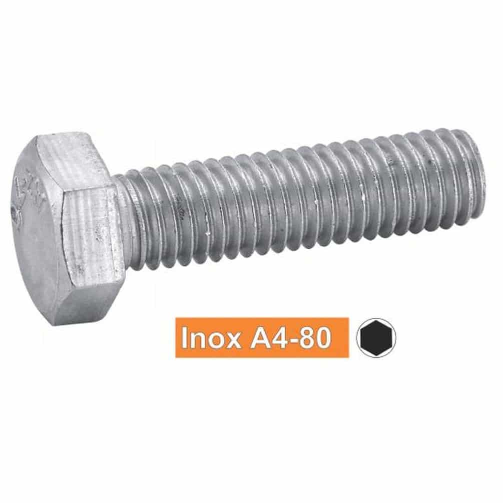 Vis Hexagonale ISO 4017 BUFAB - M20 X 90mm, Acier 8.8, Galvanisée