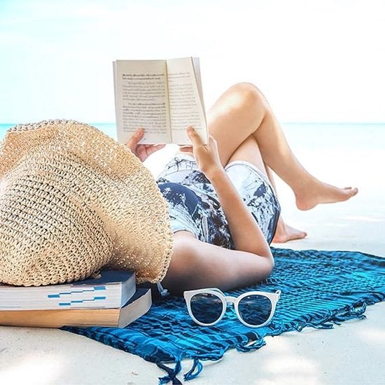 Chapeau de paille pour femme - Chapeau de plage pliable à large bord - Été et vacances - Beige - Taille unique - 3