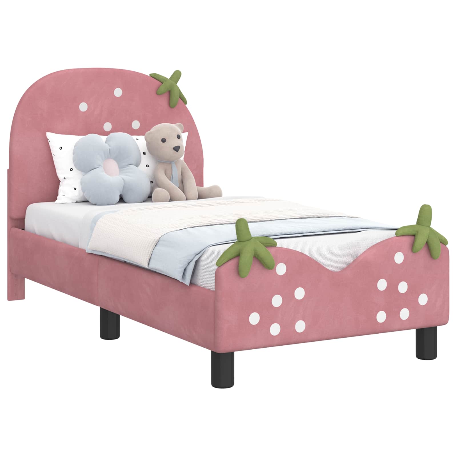 Gecheer Cama Infantil De Pino Macizo 70x140: Segura, Baja Al Suelo Y Perfecta Para Niños De 18 Meses A 4 Años