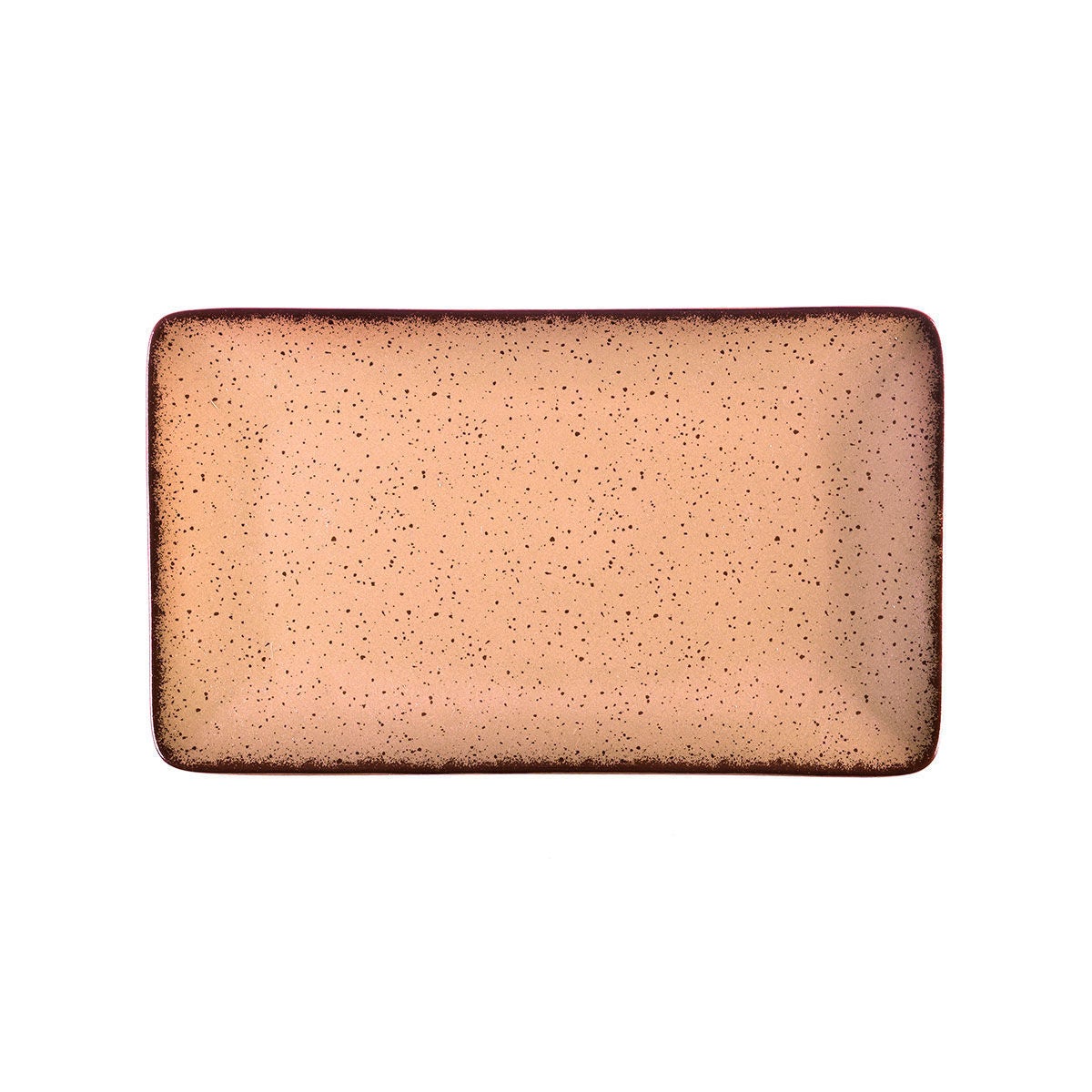 Talerz do serwowania 27x16 cm Terra salmon Estia porcelanowy pomarańczowy 1 szt. - 5