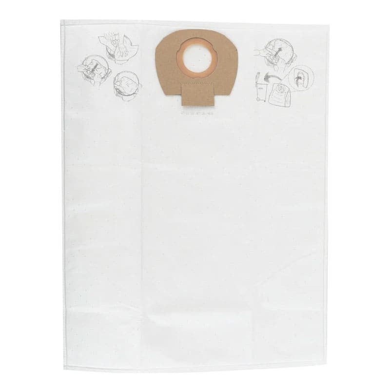 Aspirateur M 5x Sac-Filtre Tissus Pour IRKA 1025 L PC (alternative à L'original Mirka 8999000211 Sac Aspirateur Plastique Mda