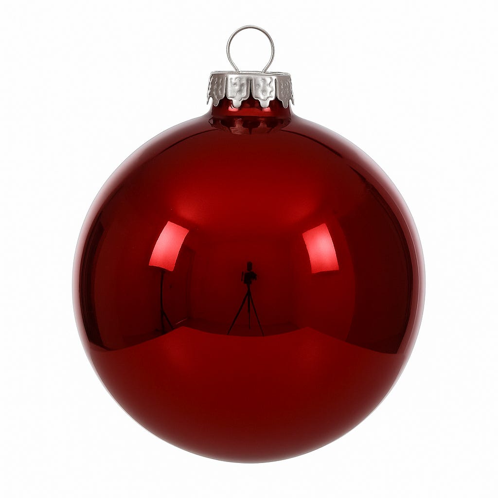 ADDOBBI PER ALBERO DI NATALE PALLINE ROSSE 8 CM GLITTER LUCIDE - 24 ADDOBBI PER ALBERO DI NATALE PALLINE ROSSE 8 CM GLITTER LUCIDE - 24