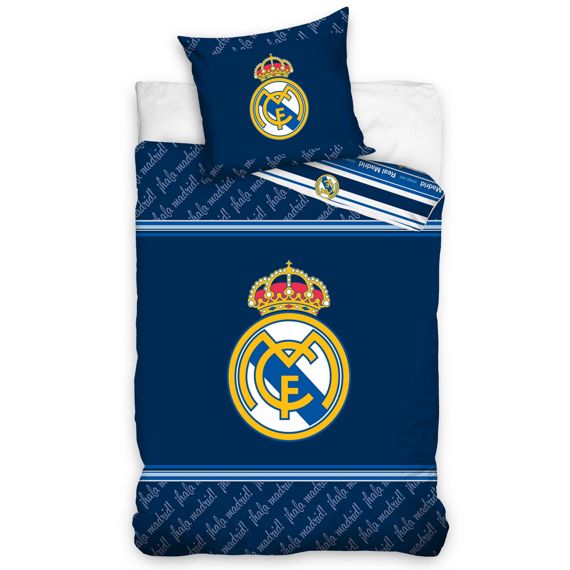 Serviette Real Madrid RM171155 Bleu 70 X 140 Cm - Serviette De Plage Officielle